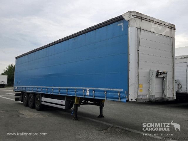 Auflieger mit Pritsche & Plane Schmitz Cargobull Semitrailer Curtainsider Standard