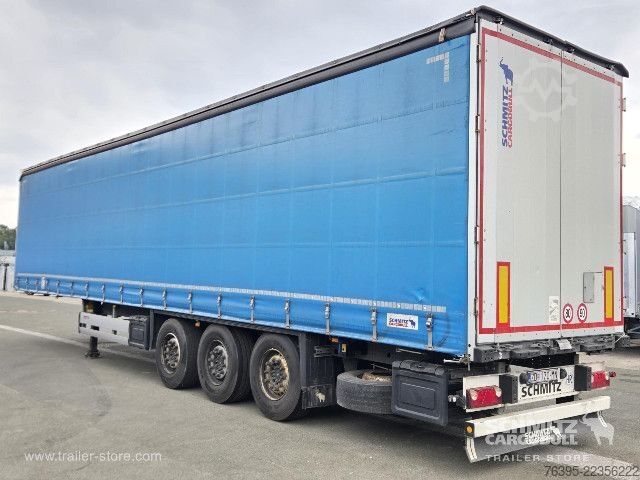 Auflieger mit Pritsche & Plane Schmitz Cargobull Semitrailer Curtainsider Standard