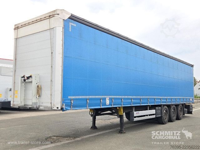 Auflieger mit Pritsche & Plane Schmitz Cargobull Semitrailer Curtainsider Standard