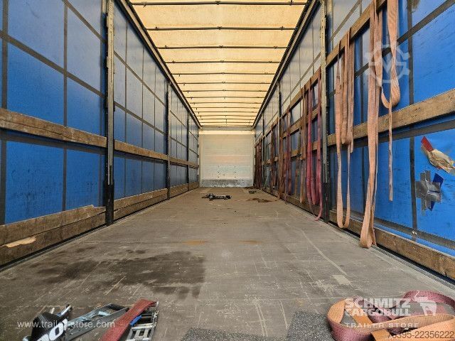 Auflieger mit Pritsche & Plane Schmitz Cargobull Semitrailer Curtainsider Standard