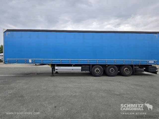 Auflieger mit Pritsche & Plane Schmitz Cargobull Semitrailer Curtainsider Standard