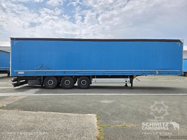 Auflieger mit Pritsche & Plane Schmitz Cargobull Semitrailer Curtainsider Standard