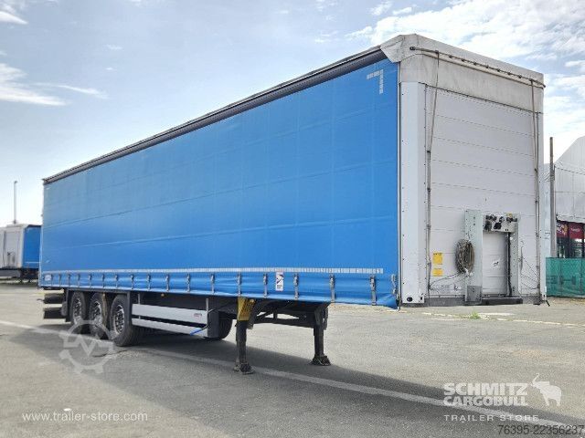 Open semitrailer with tarp Schmitz Cargobull Semitrailer Curtainsider Standard