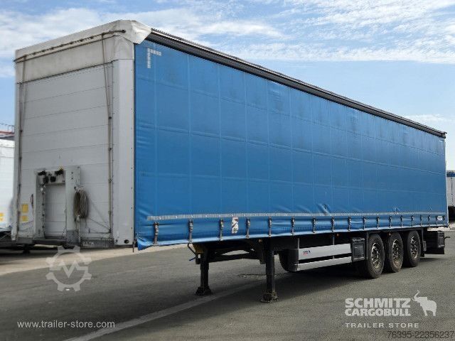 Open semitrailer with tarp Schmitz Cargobull Semitrailer Curtainsider Standard
