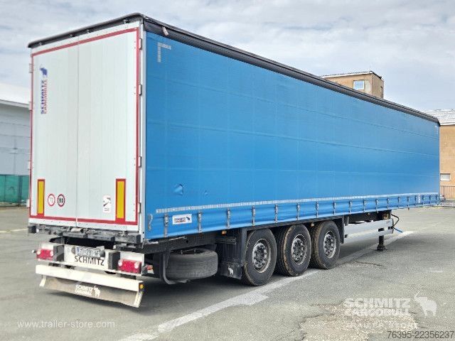 Open semitrailer with tarp Schmitz Cargobull Semitrailer Curtainsider Standard