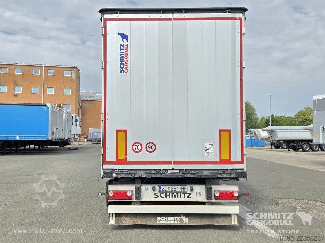 Open semitrailer with tarp Schmitz Cargobull Semitrailer Curtainsider Standard