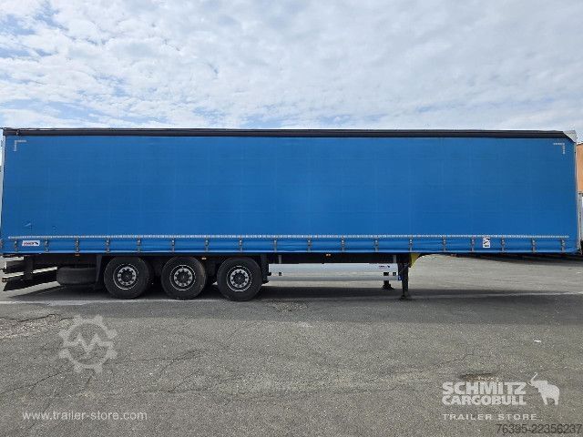 Open semitrailer with tarp Schmitz Cargobull Semitrailer Curtainsider Standard