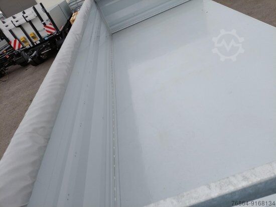 Three-way tipper trailer HUMBAUR HTK195024 TANDEM 3-SEITENKIPPER VERZINKT, SAF-ACHSEN, ROLLPLANE,