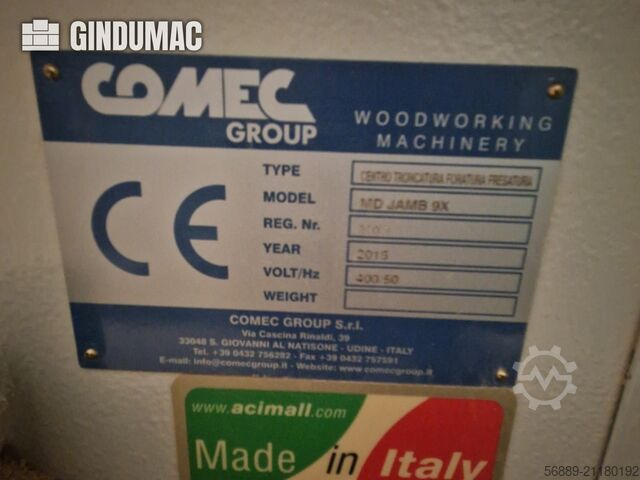 COMEC MD JAMB 9X COMEC MD JAMB 9X