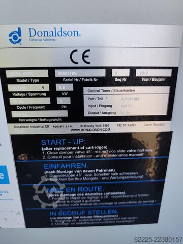  Donaldson Torit 2DFP4-SPRK