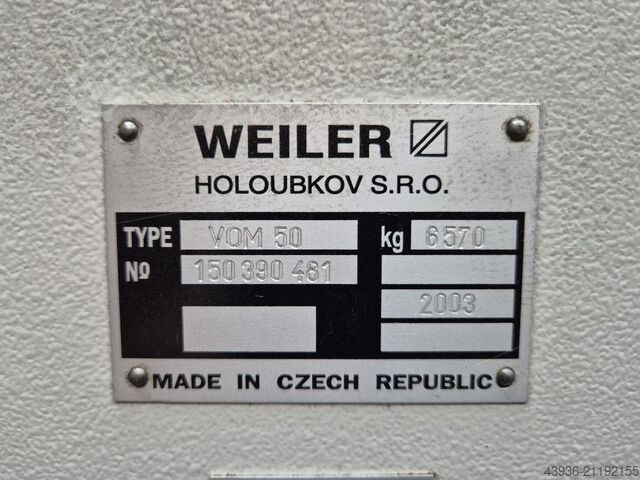 Radialbohrmaschine WEILER VOM 50