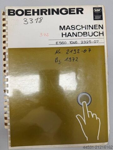 Leit-/Zugspindeldrehmaschine Boehringer VDF E 560