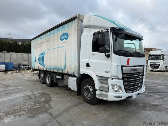 Truck with tarpaulin cover DAF CF 430 T 25-061