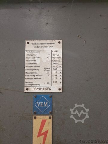 Tuschierpresse Erfurt PE2-H-315 ES