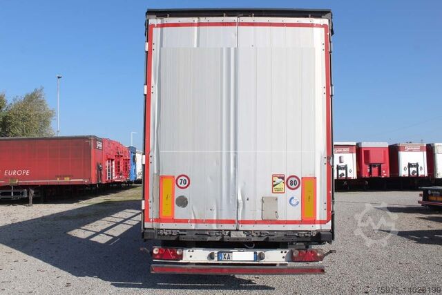 Flatbed + tarpaulin Schmitz Cargobull semirimorchi centinati schmitz varios coils usati