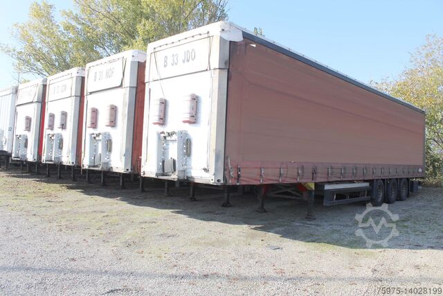 Flatbed + tarpaulin Schmitz Cargobull semirimorchi centinati schmitz varios coils usati
