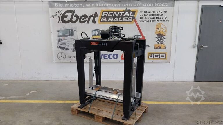 Fahrladekran Kinshofer Palettenzange / Zange KM 332 V - 1100 / NEU lagern