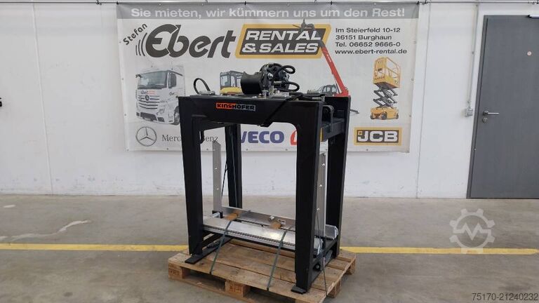 Fahrladekran Kinshofer Palettenzange / Zange KM 332 V - 1100 / NEU lagern