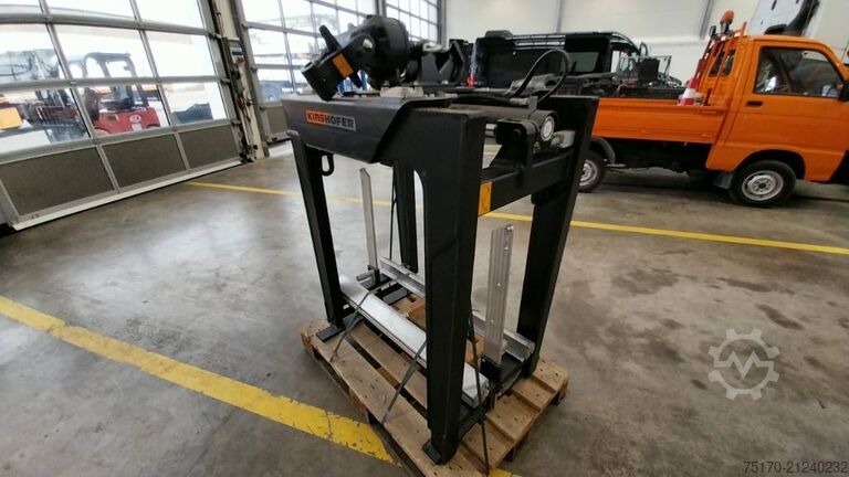 Fahrladekran Kinshofer Palettenzange / Zange KM 332 V - 1100 / NEU lagern