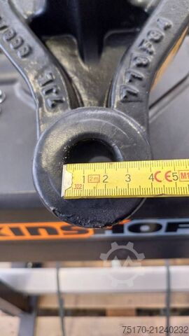 Fahrladekran Kinshofer Palettenzange / Zange KM 332 V - 1100 / NEU lagern