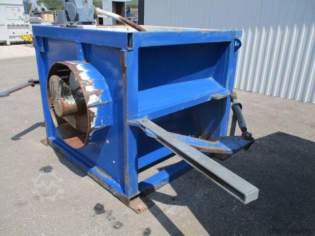 Shredding plant rotary compressor H&G Screw compactor Schneckenverdichter (3522)