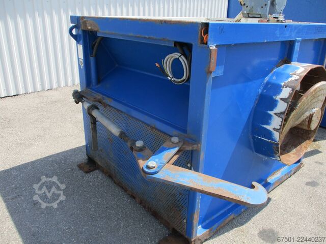 Shredding plant rotary compressor H&G Screw compactor Schneckenverdichter (3522)