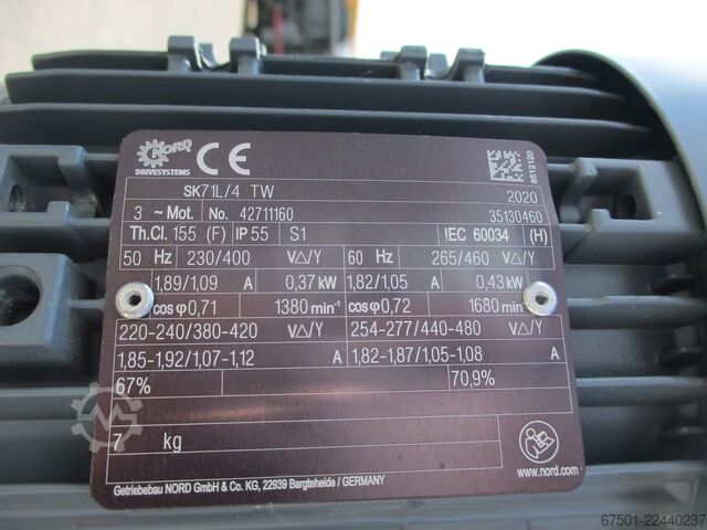 Shredding plant rotary compressor H&G Screw compactor Schneckenverdichter (3522)