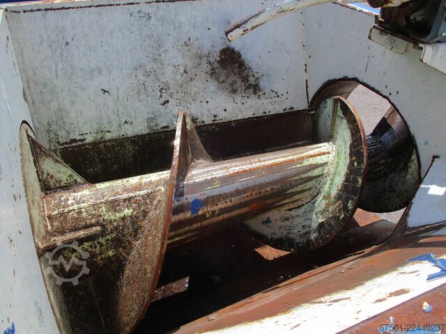 Shredding plant rotary compressor H&G Screw compactor Schneckenverdichter (3522)