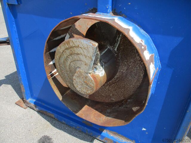 Shredding plant rotary compressor H&G Screw compactor Schneckenverdichter (3522)