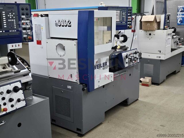 Lathe - cycle-controlled Weiler E30