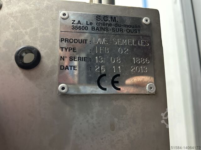 Boot washer SCM IFB02