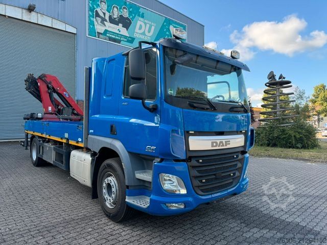 Autokran DAF CF 440 mit Ladekran HMF 2120K4