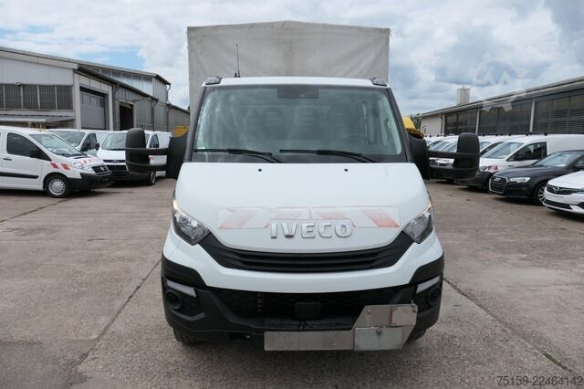 Transporter mit Pritsche & Plane iveco Daily 70C18H D70C DoKa LBW Klima Tempomat Standheizung COC