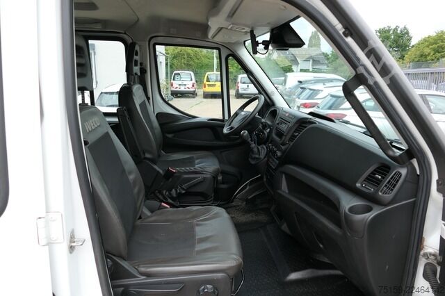 Transporter mit Pritsche & Plane iveco Daily 70C18H D70C DoKa LBW Klima Tempomat Standheizung COC