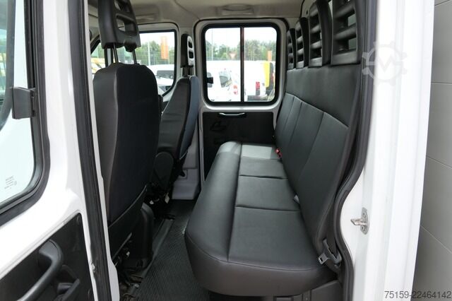 Transporter mit Pritsche & Plane iveco Daily 70C18H D70C DoKa LBW Klima Tempomat Standheizung COC