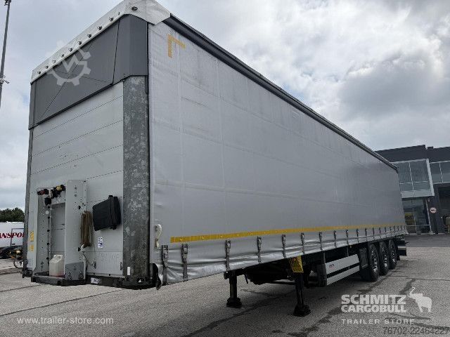 Auflieger mit Pritsche & Plane Schmitz Cargobull Curtainsider Standard