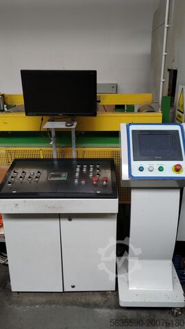 Line for micro-jointing (finger jointing) Famat Grecon KVH 