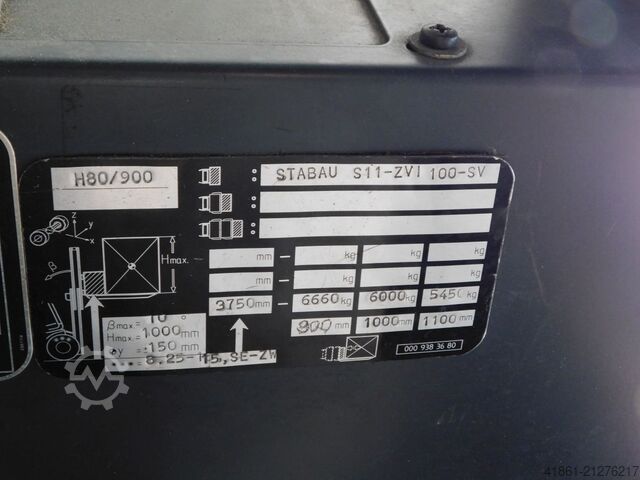 Gas Gabelstapler LINDE H 80T-900-03