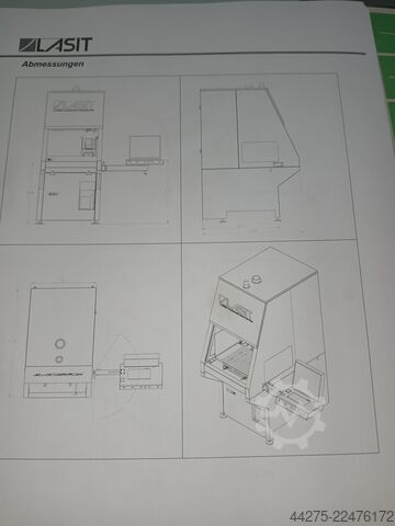 Fiber laser Lasit Scriptograph CompactMark G 5Fly Kurzplus