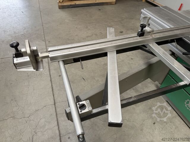 Formatkreissäge mit Vorritzer Altendorf F 45 Elmo II - 3,4 m Wagenlänge