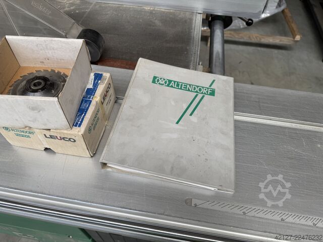 Formatkreissäge mit Vorritzer Altendorf F 45 Elmo II - 3,4 m Wagenlänge