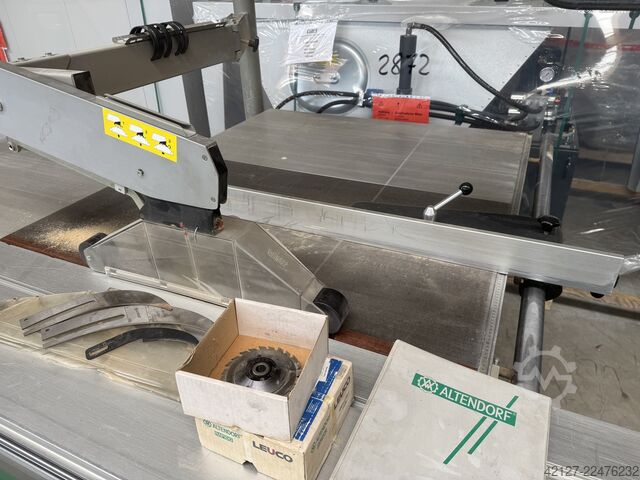 Formatkreissäge mit Vorritzer Altendorf F 45 Elmo II - 3,4 m Wagenlänge