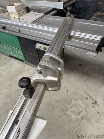 Formatkreissäge mit Vorritzer Altendorf F 45 Elmo II - 3,4 m Wagenlänge