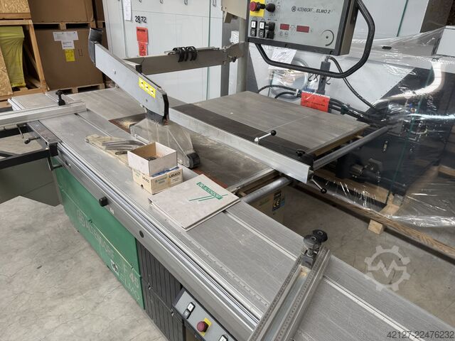 Formatkreissäge mit Vorritzer Altendorf F 45 Elmo II - 3,4 m Wagenlänge