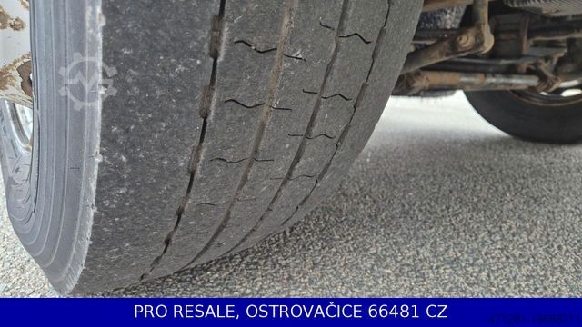 Flatbed truck with tarp DAF CF 310 FA SPACE CAB EURO 6 + PRITSCHE 8,94 M