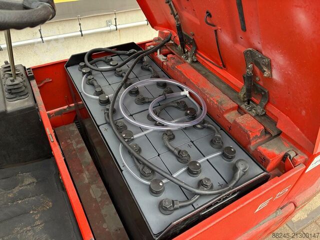 Elektrischer Duplex Gabelstapler Linde E15, VS-22621 LINDE E15