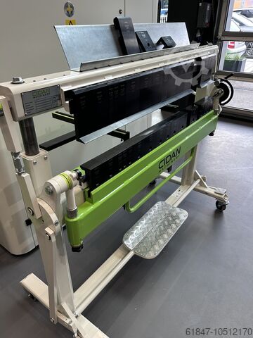 Manual swivel bending machine CIDAN MF 2040 oder MFB 1270
