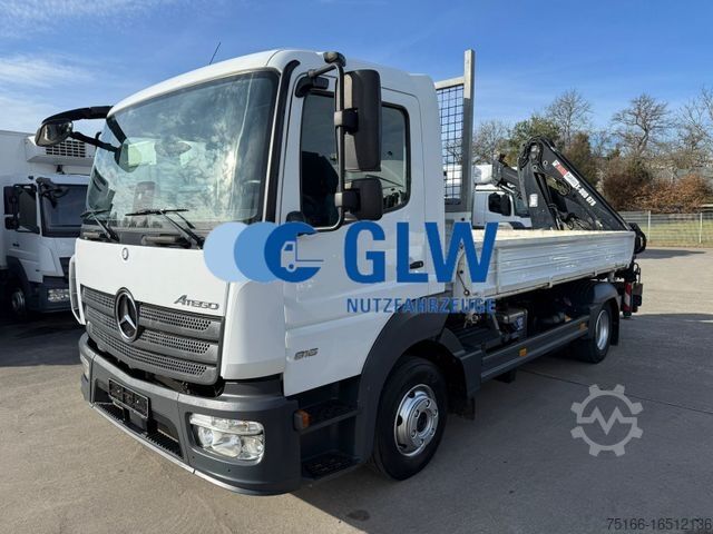 Kipper LKW MERCEDES-BENZ ATEGO 816 Kipper 2-Seiten*KRAN HIAB X 078*2xAHK