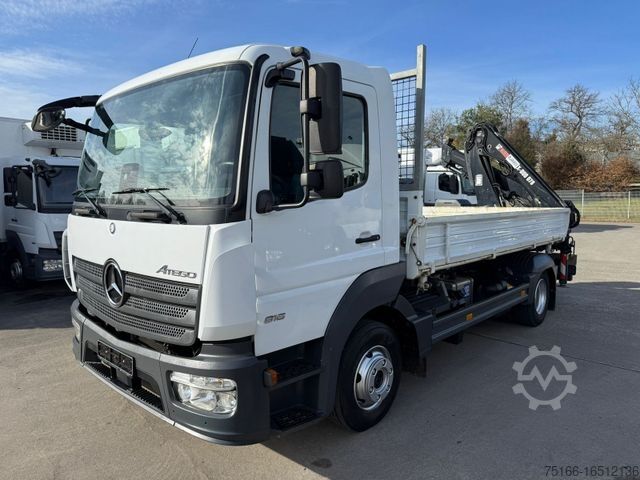 Kipper LKW MERCEDES-BENZ ATEGO 816 Kipper 2-Seiten*KRAN HIAB X 078*2xAHK
