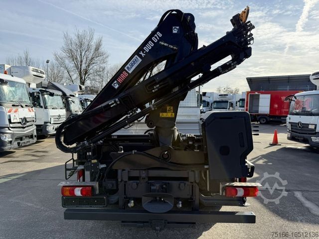 Kipper LKW MERCEDES-BENZ ATEGO 816 Kipper 2-Seiten*KRAN HIAB X 078*2xAHK